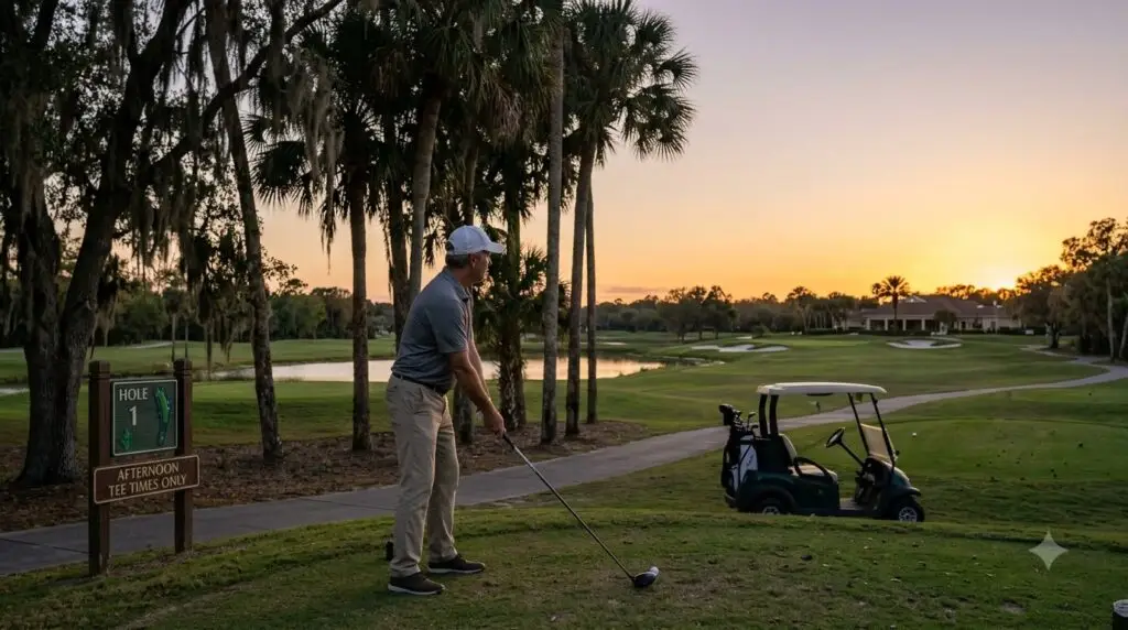 Current image: The Twilight Tee-Time Equation: Can You Finish 18 Holes After 3 PM in Orlando?